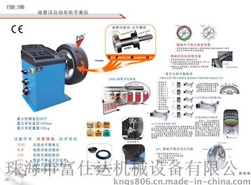 出口轮胎平衡机FSD-100